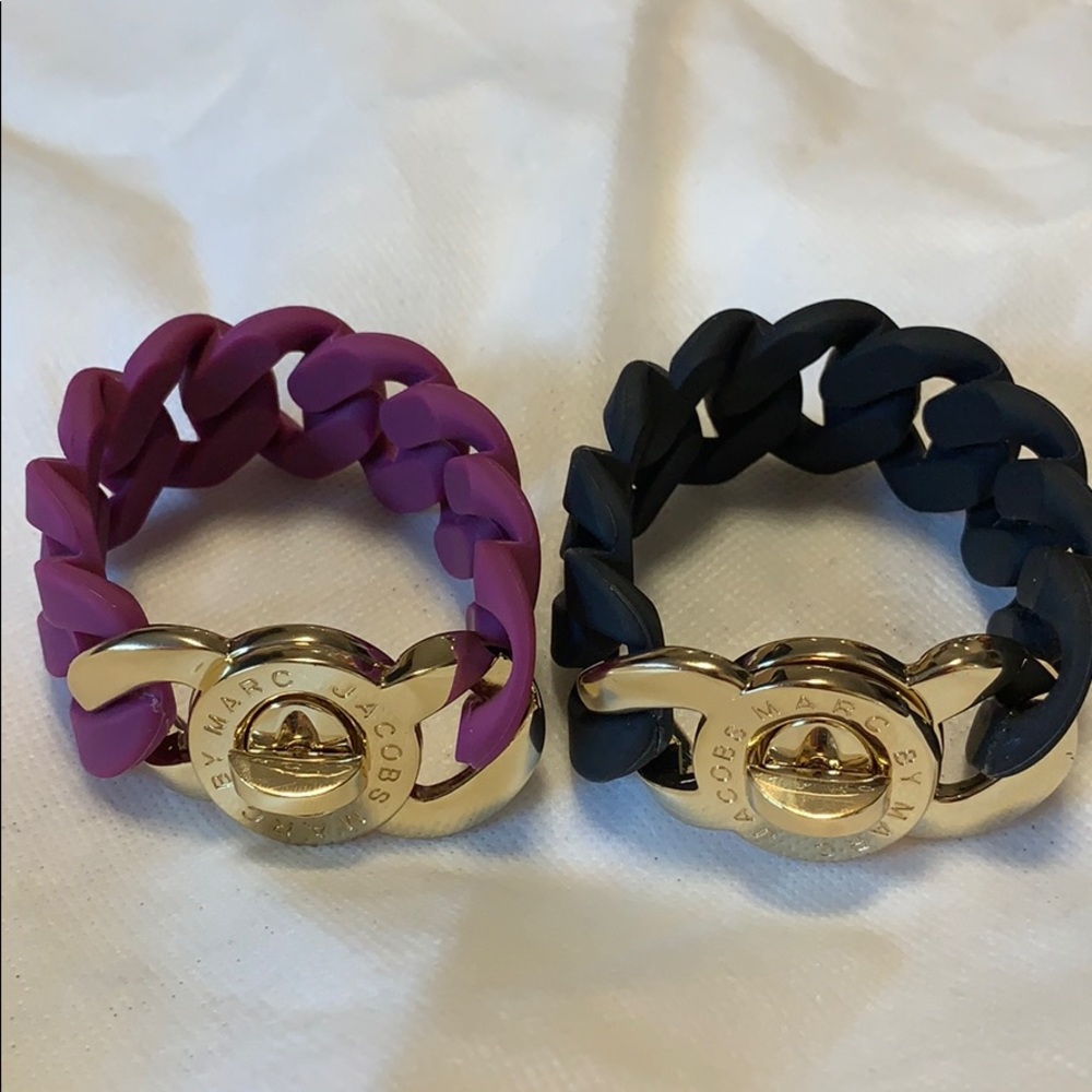 Marc Jacobs Silicone Turnlock Bracelets